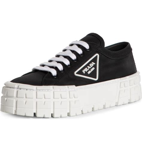 prada hightop sneakers|prada lug sole platform sneakers.